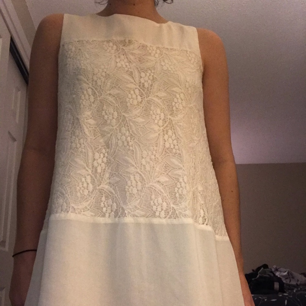 Cream dress